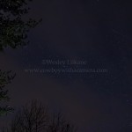 Geminid Meteor Shower - My backyard, Ontario, Canada December 14, 2012 Photos by Wesley Liikane